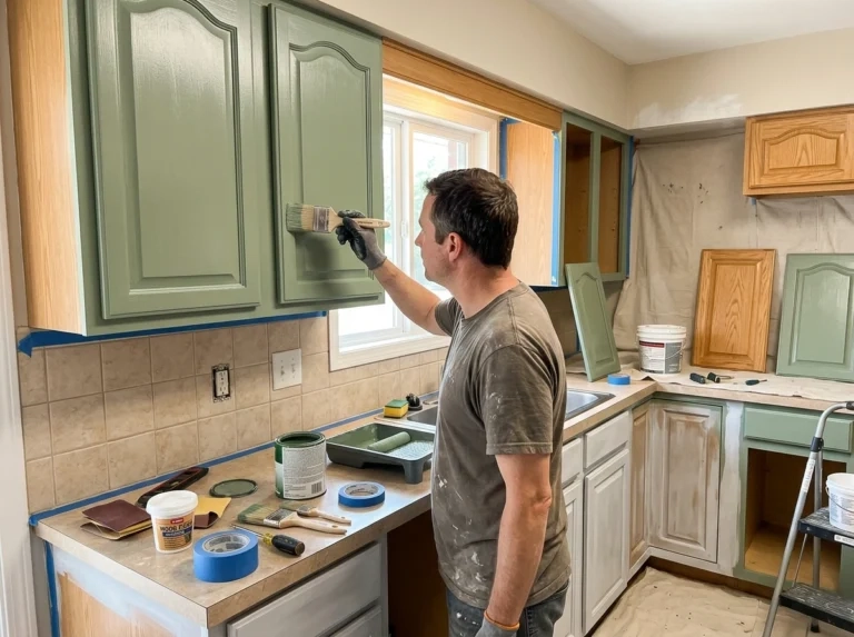 Painted Cabinet Refacing Kitchen… 202605180407 768x573 geotagged