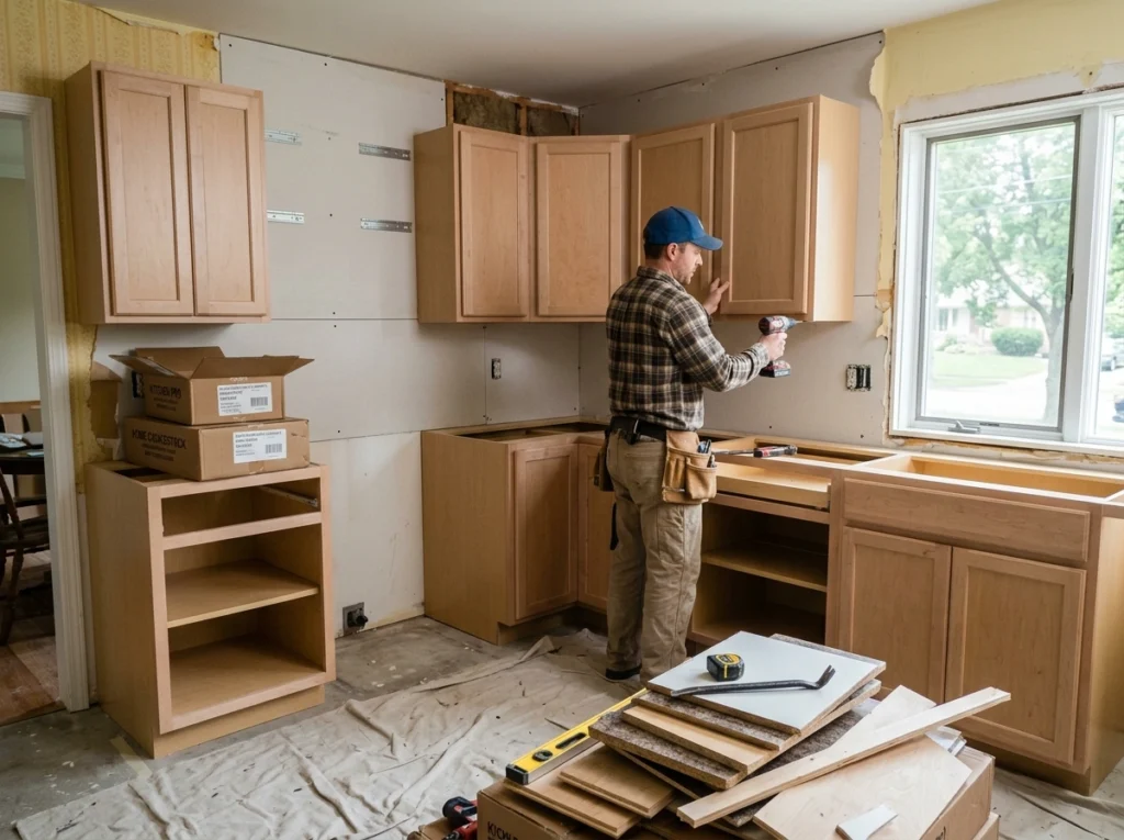 Stock cabinetry kitchen remodeling 202605180630